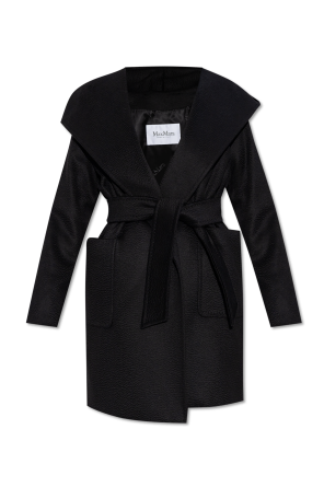 Black Cashmere coat Melinda Max Mara - Vitkac Italy
